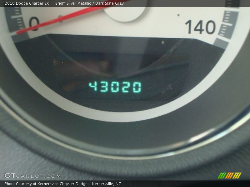 Bright Silver Metallic / Dark Slate Gray 2010 Dodge Charger SXT