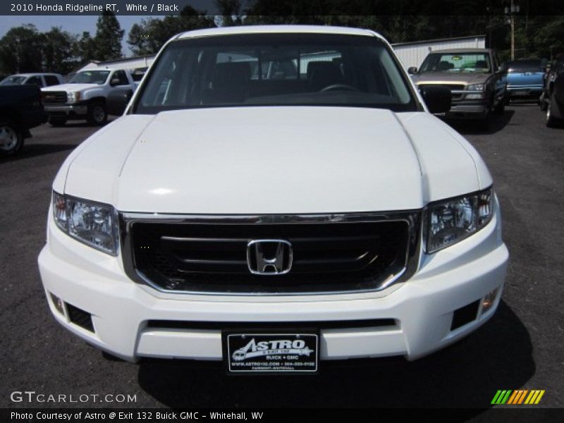 White / Black 2010 Honda Ridgeline RT