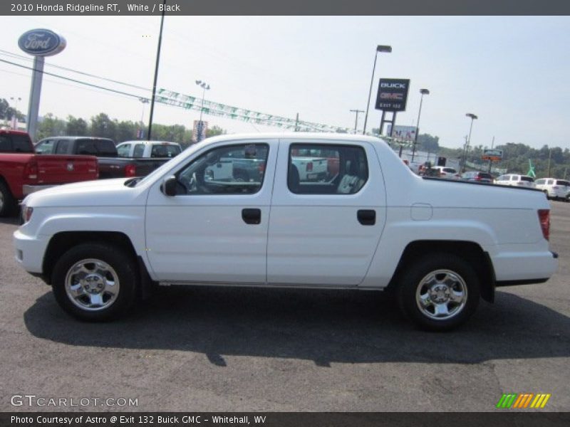 White / Black 2010 Honda Ridgeline RT