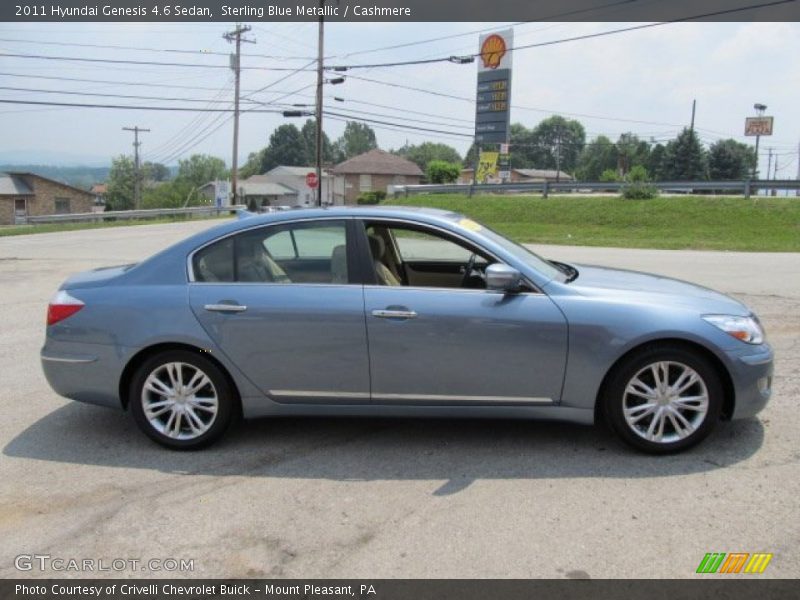  2011 Genesis 4.6 Sedan Sterling Blue Metallic