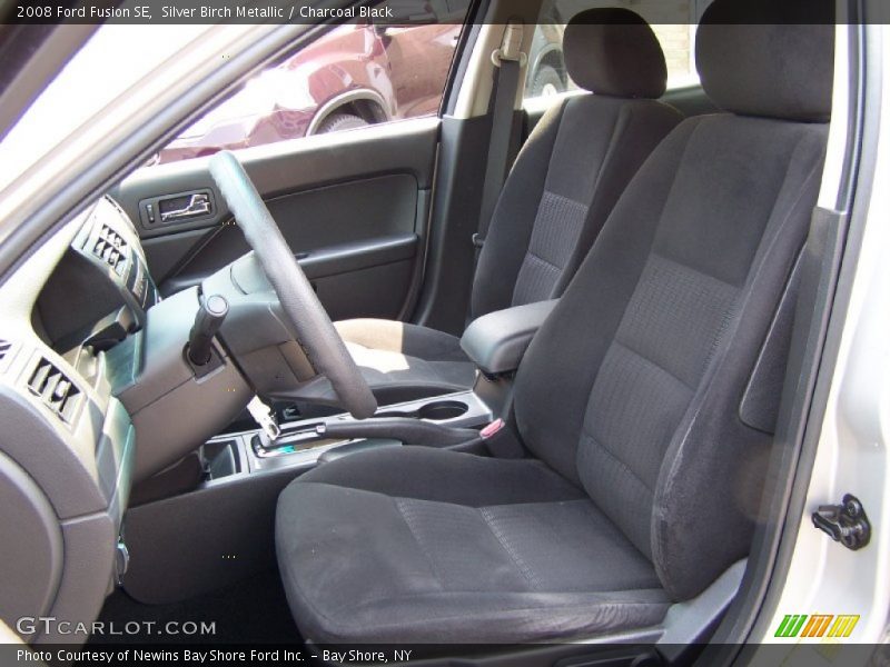 Silver Birch Metallic / Charcoal Black 2008 Ford Fusion SE