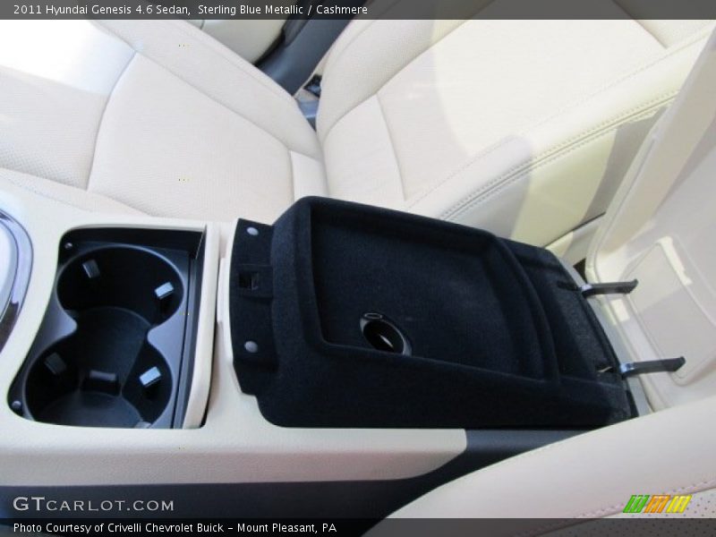 Sterling Blue Metallic / Cashmere 2011 Hyundai Genesis 4.6 Sedan