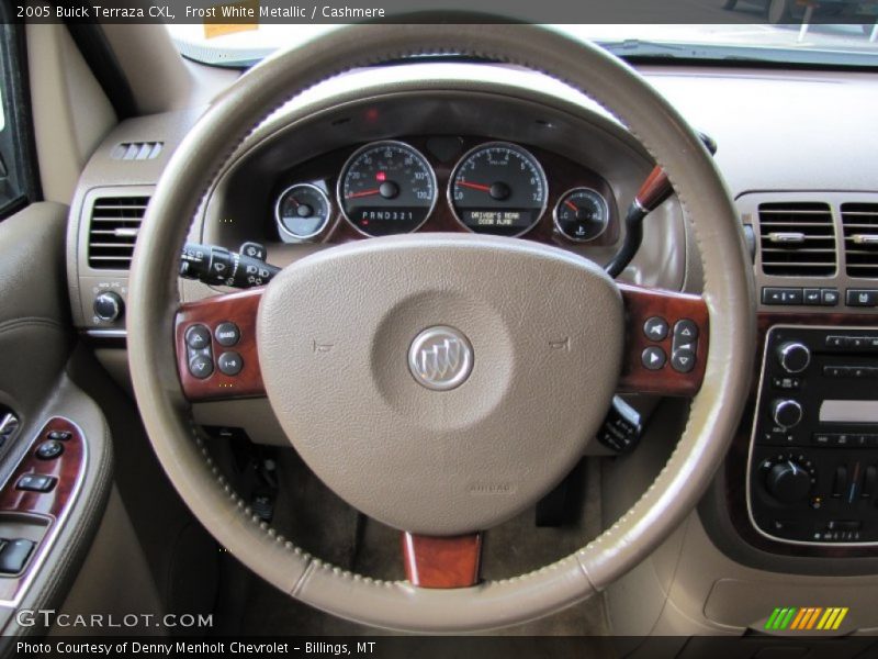 Frost White Metallic / Cashmere 2005 Buick Terraza CXL