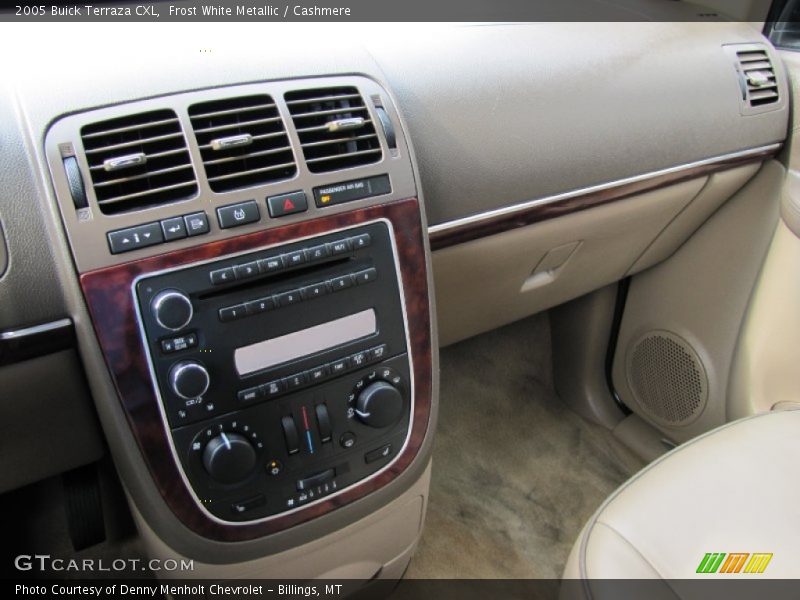 Frost White Metallic / Cashmere 2005 Buick Terraza CXL