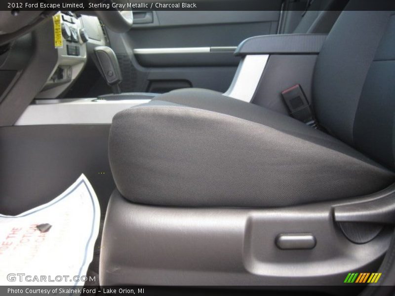 Sterling Gray Metallic / Charcoal Black 2012 Ford Escape Limited
