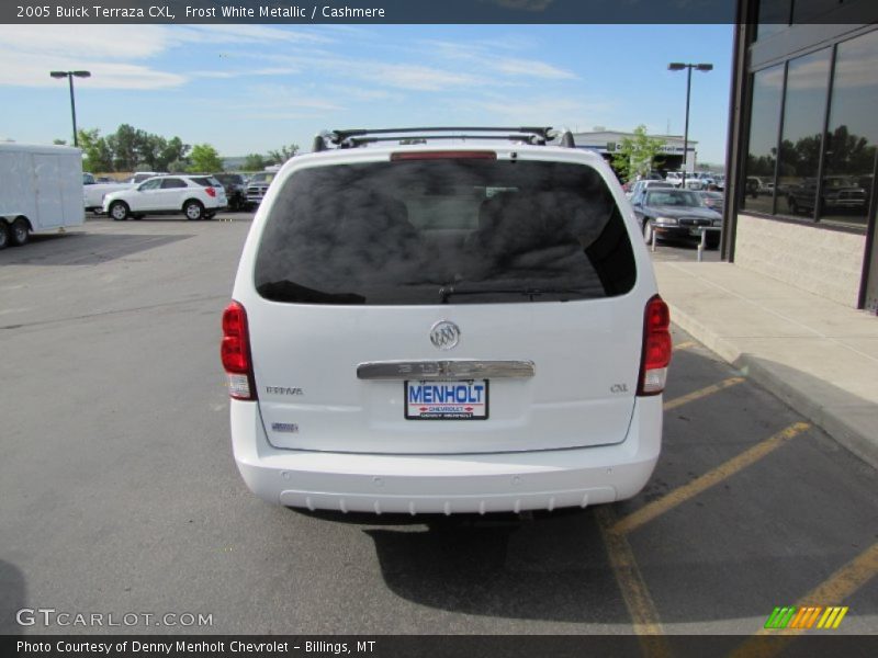 Frost White Metallic / Cashmere 2005 Buick Terraza CXL