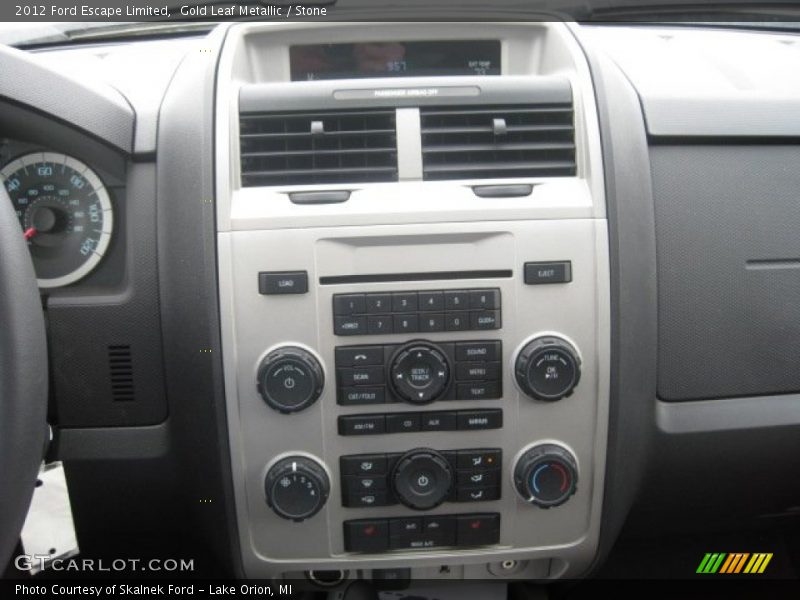 Gold Leaf Metallic / Stone 2012 Ford Escape Limited