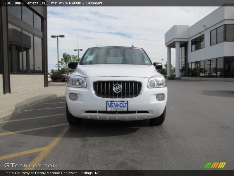 Frost White Metallic / Cashmere 2005 Buick Terraza CXL