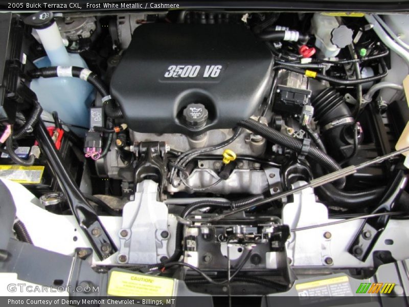 Frost White Metallic / Cashmere 2005 Buick Terraza CXL