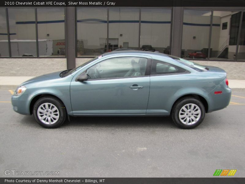  2010 Cobalt XFE Coupe Silver Moss Metallic