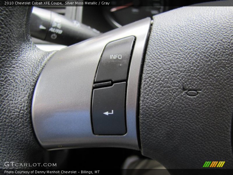 Controls of 2010 Cobalt XFE Coupe