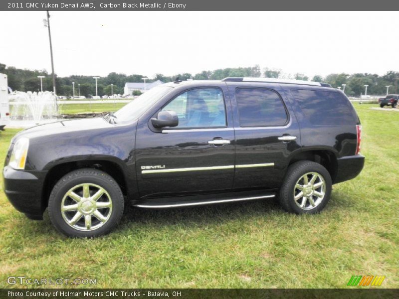 Carbon Black Metallic / Ebony 2011 GMC Yukon Denali AWD