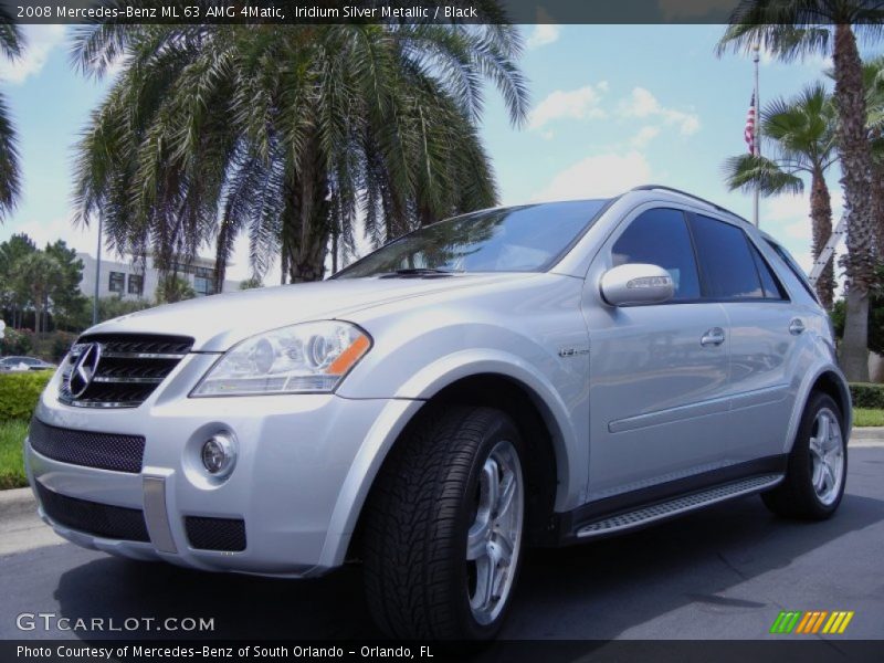 Front 3/4 View of 2008 ML 63 AMG 4Matic