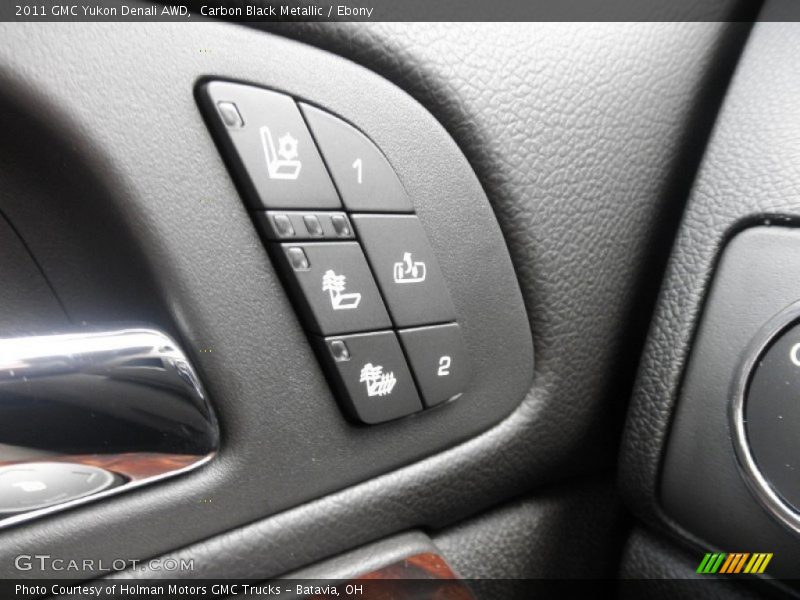 Carbon Black Metallic / Ebony 2011 GMC Yukon Denali AWD