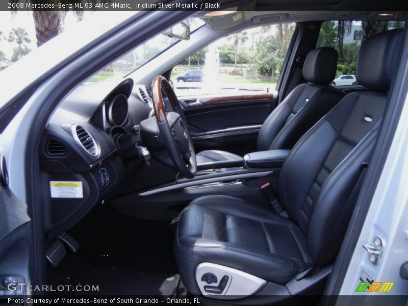  2008 ML 63 AMG 4Matic Black Interior