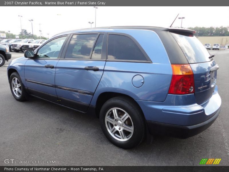 Marine Blue Pearl / Pastel Slate Gray 2007 Chrysler Pacifica