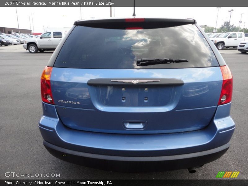 Marine Blue Pearl / Pastel Slate Gray 2007 Chrysler Pacifica