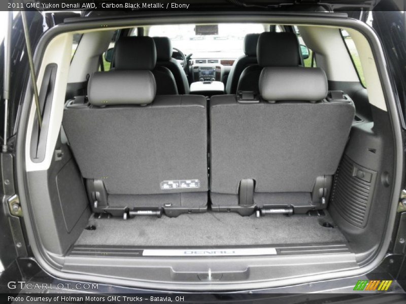 Carbon Black Metallic / Ebony 2011 GMC Yukon Denali AWD