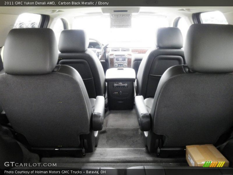 Carbon Black Metallic / Ebony 2011 GMC Yukon Denali AWD