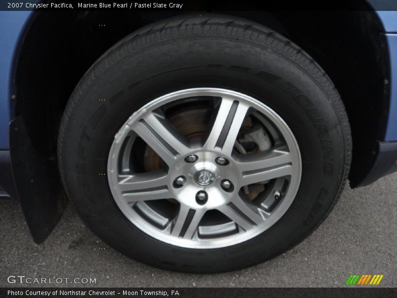 Marine Blue Pearl / Pastel Slate Gray 2007 Chrysler Pacifica