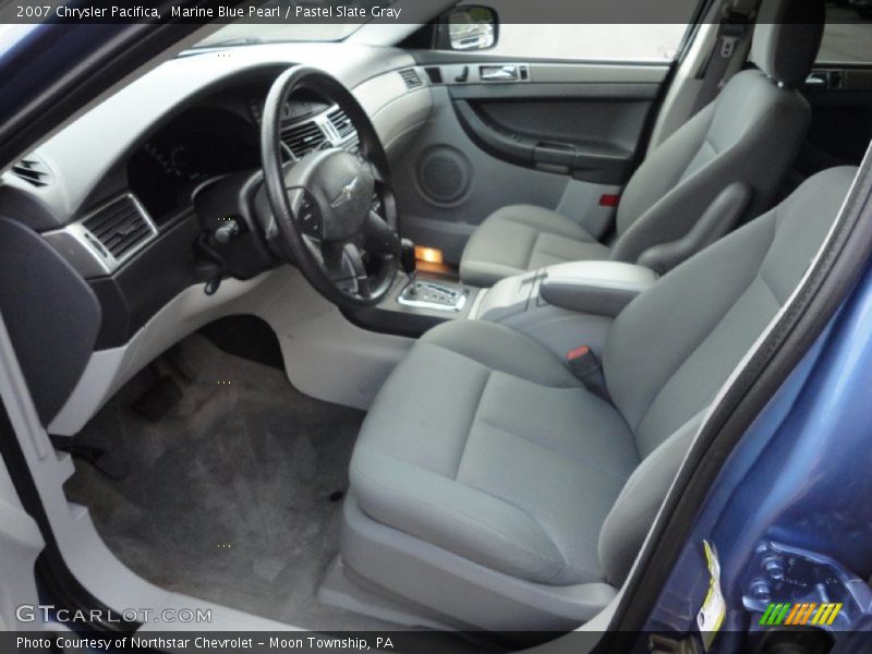 Marine Blue Pearl / Pastel Slate Gray 2007 Chrysler Pacifica