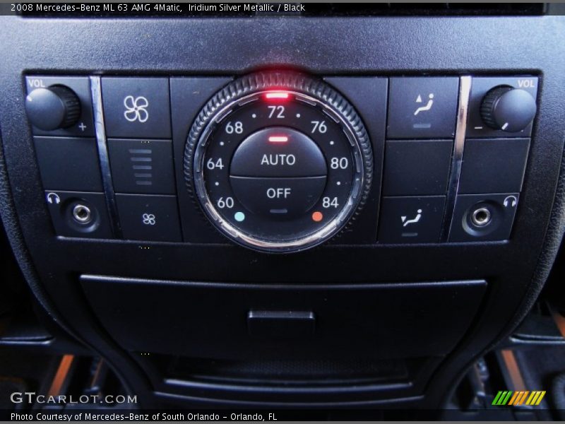 Controls of 2008 ML 63 AMG 4Matic