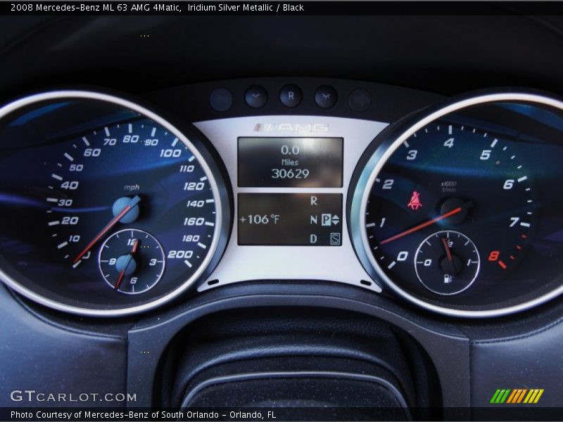  2008 ML 63 AMG 4Matic 63 AMG 4Matic Gauges