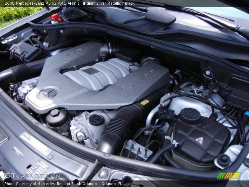  2008 ML 63 AMG 4Matic Engine - 6.3 Liter AMG DOHC 32-Valve VVT V8