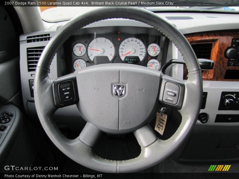 2007 Ram 3500 Laramie Quad Cab 4x4 Steering Wheel