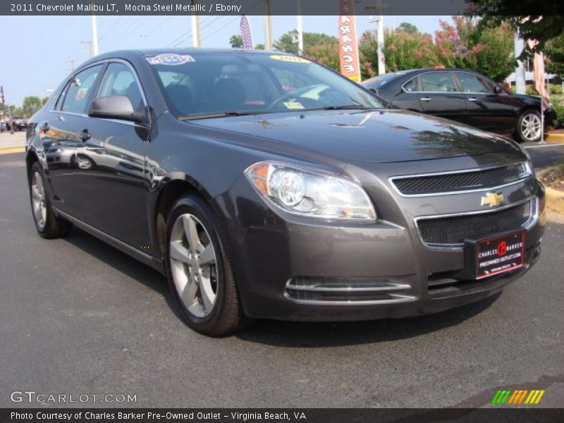 Mocha Steel Metallic / Ebony 2011 Chevrolet Malibu LT