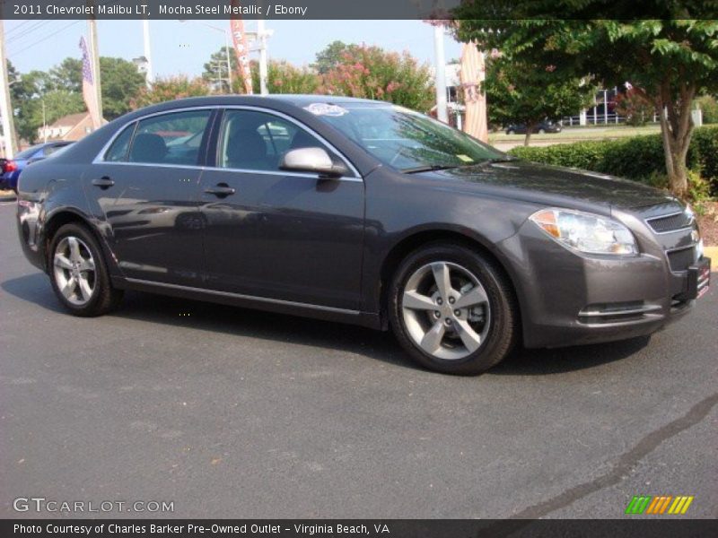 Mocha Steel Metallic / Ebony 2011 Chevrolet Malibu LT