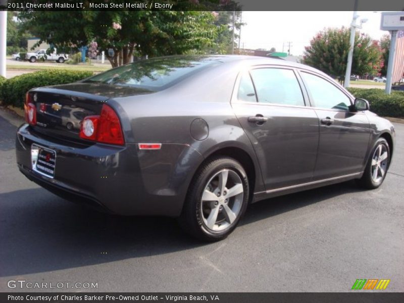 Mocha Steel Metallic / Ebony 2011 Chevrolet Malibu LT