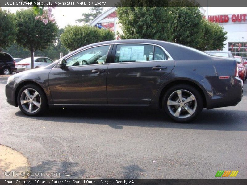 Mocha Steel Metallic / Ebony 2011 Chevrolet Malibu LT