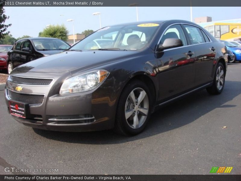 Mocha Steel Metallic / Ebony 2011 Chevrolet Malibu LT