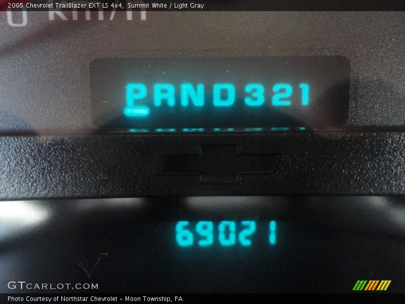 Summit White / Light Gray 2005 Chevrolet TrailBlazer EXT LS 4x4