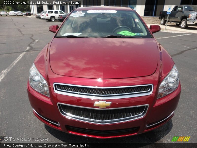 Red Jewel / Ebony 2009 Chevrolet Malibu LT Sedan