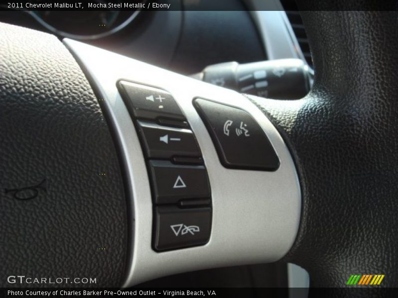 Mocha Steel Metallic / Ebony 2011 Chevrolet Malibu LT