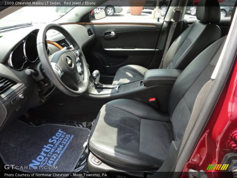Red Jewel / Ebony 2009 Chevrolet Malibu LT Sedan