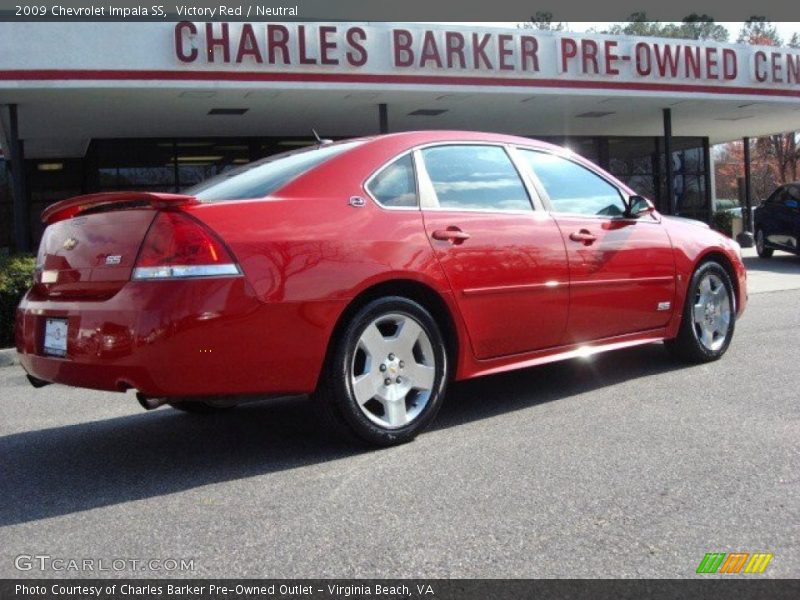 Victory Red / Neutral 2009 Chevrolet Impala SS