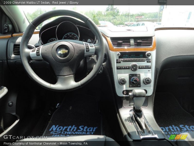 Red Jewel / Ebony 2009 Chevrolet Malibu LT Sedan