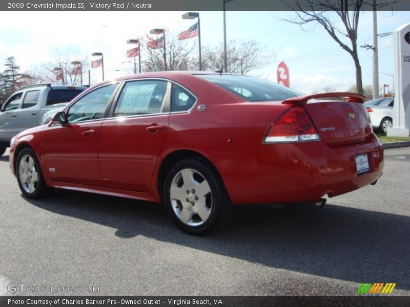 Victory Red / Neutral 2009 Chevrolet Impala SS