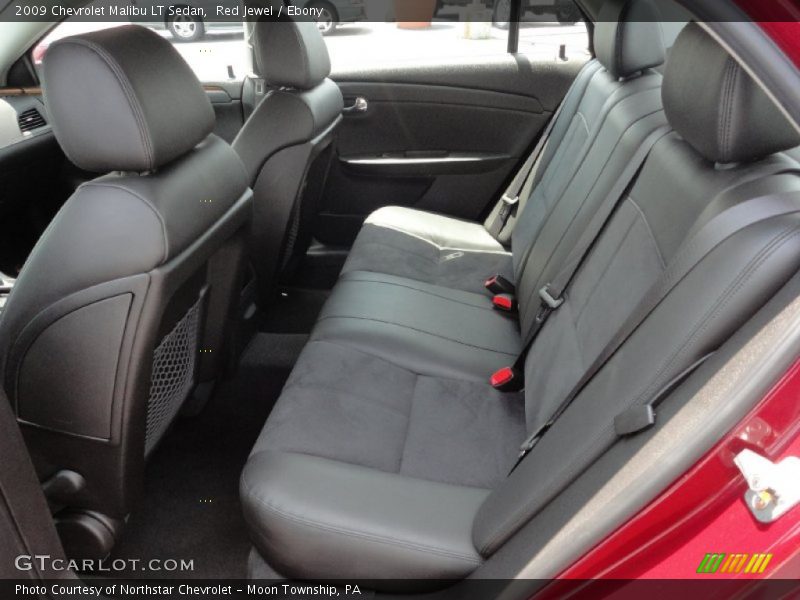 Red Jewel / Ebony 2009 Chevrolet Malibu LT Sedan