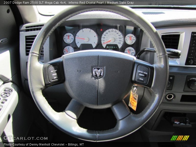  2007 Ram 2500 SLT Mega Cab 4x4 Steering Wheel