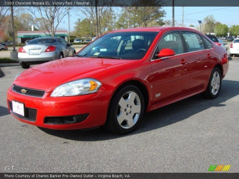 Victory Red / Neutral 2009 Chevrolet Impala SS