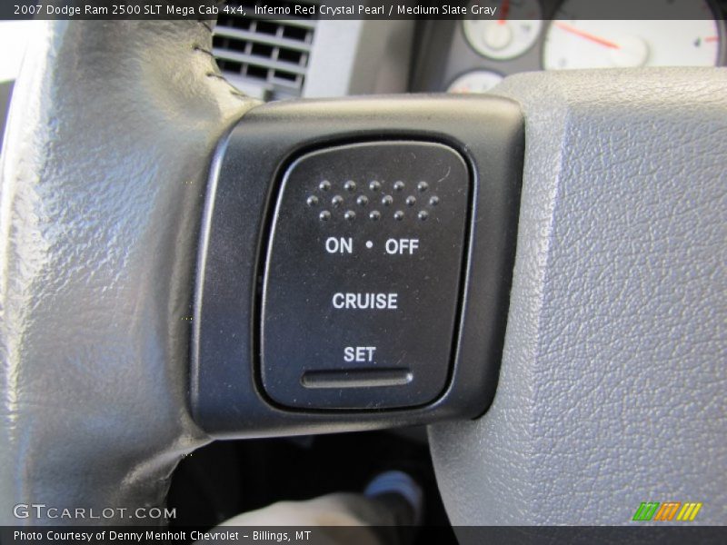 Inferno Red Crystal Pearl / Medium Slate Gray 2007 Dodge Ram 2500 SLT Mega Cab 4x4