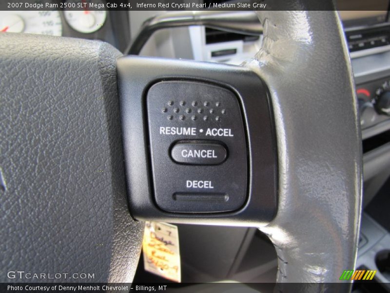 Inferno Red Crystal Pearl / Medium Slate Gray 2007 Dodge Ram 2500 SLT Mega Cab 4x4
