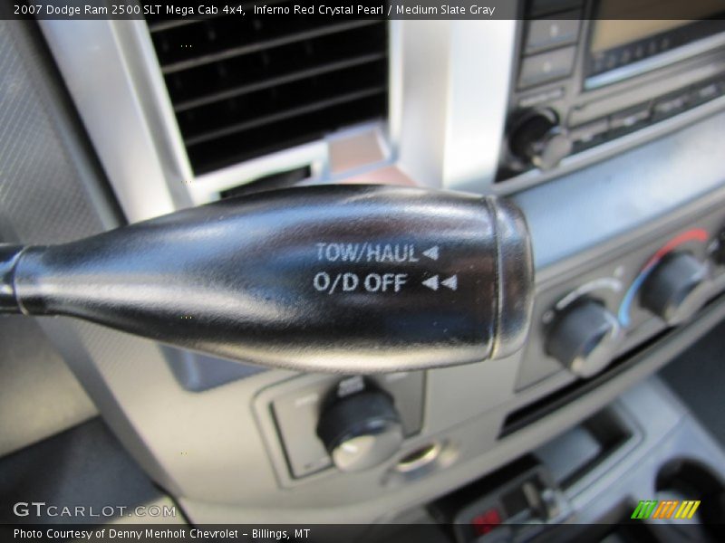 Inferno Red Crystal Pearl / Medium Slate Gray 2007 Dodge Ram 2500 SLT Mega Cab 4x4
