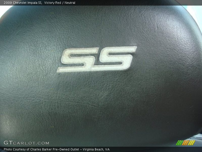 Victory Red / Neutral 2009 Chevrolet Impala SS