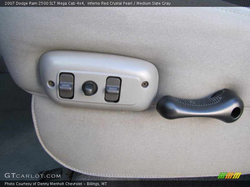 Inferno Red Crystal Pearl / Medium Slate Gray 2007 Dodge Ram 2500 SLT Mega Cab 4x4