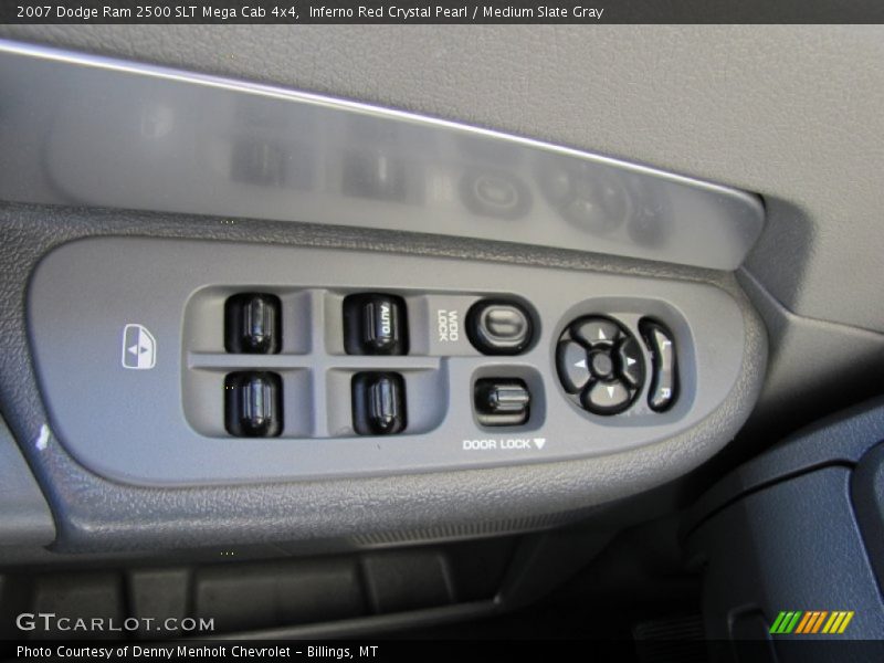 Inferno Red Crystal Pearl / Medium Slate Gray 2007 Dodge Ram 2500 SLT Mega Cab 4x4